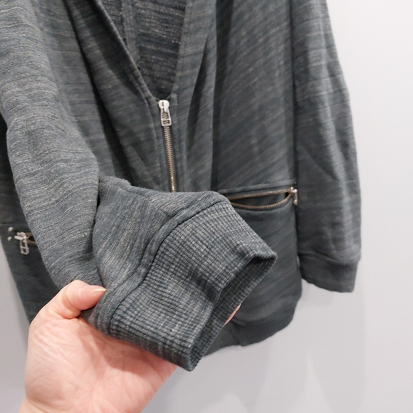 Aritzia Wilfred Free Rousseau Cardigan Sweater Zip Large - Picture 3 of 6